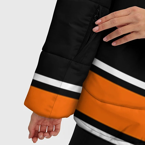 Женская зимняя куртка Anaheim Ducks Selanne / 3D-Черный – фото 5