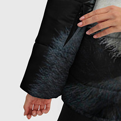 Куртка зимняя женская Взгляд пандочки, цвет: 3D-черный — фото 2