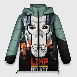 Куртка зимняя женская Limp Bizkit: Faith Face, цвет: 3D-черный
