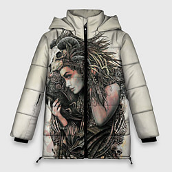 Куртка зимняя женская Немезида, цвет: 3D-черный