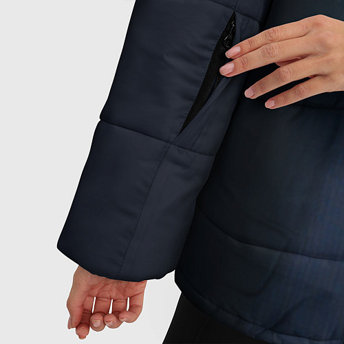 Женская зимняя куртка Жених / 3D-Черный – фото 5