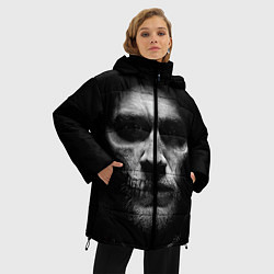 Куртка зимняя женская Sons Of Anarchy, цвет: 3D-красный — фото 2