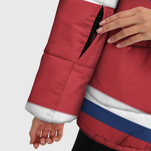 Женская зимняя куртка Montreal Canadiens / 3D-Черный – фото 5