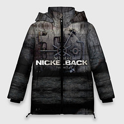 Куртка зимняя женская Nickelback Repository, цвет: 3D-черный
