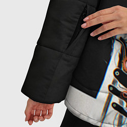 Куртка зимняя женская Three Days Grace: Skeleton, цвет: 3D-светло-серый — фото 2