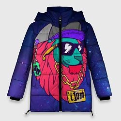 Куртка зимняя женская Лев SWAG, цвет: 3D-черный