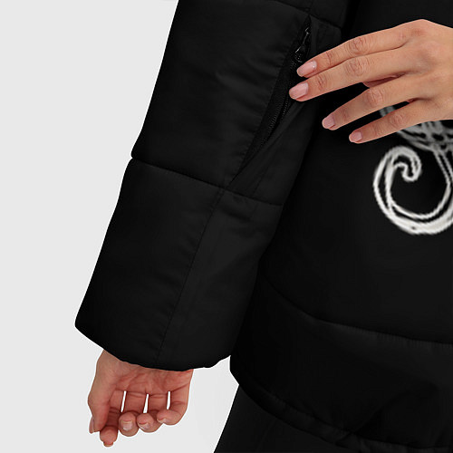 Женская зимняя куртка Smile / 3D-Черный – фото 5