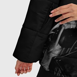 Куртка зимняя женская Фредди Меркьюри, цвет: 3D-светло-серый — фото 2