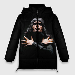 Куртка зимняя женская Фредди Меркьюри, цвет: 3D-черный