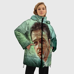 Куртка зимняя женская Нортон с сигаретой, цвет: 3D-черный — фото 2