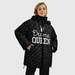 Куртка зимняя женская Drama queen, цвет: 3D-светло-серый — фото 2