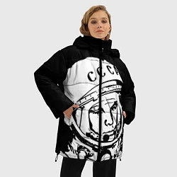 Куртка зимняя женская Гагарин, цвет: 3D-красный — фото 2