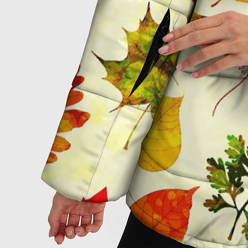 Женская зимняя куртка Осень / 3D-Красный – фото 5