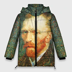 Куртка зимняя женская Ван Гог, цвет: 3D-черный