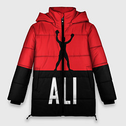 Куртка зимняя женская Ali Boxing, цвет: 3D-светло-серый
