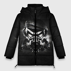Куртка зимняя женская Pirate Station: Dark Side, цвет: 3D-светло-серый