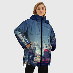Куртка зимняя женская Дубай, цвет: 3D-красный — фото 2