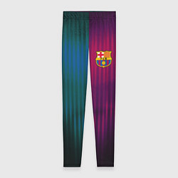 Леггинсы женские Barcelona FC: Abstract 2018, цвет: 3D-принт