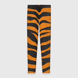 Леггинсы женские Шкура тигра, цвет: 3D-принт