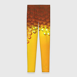 Леггинсы женские ПИВО, цвет: 3D-принт