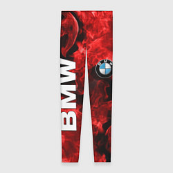 Леггинсы женские BMW FIRE, цвет: 3D-принт