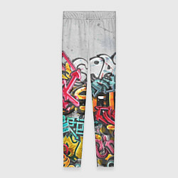 Леггинсы женские Graffiti on the wall, цвет: 3D-принт
