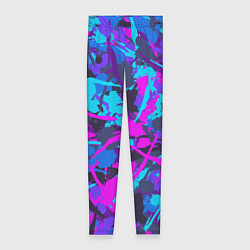 Женские легинсы Неоновые кляксы
