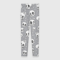 Леггинсы женские Skulls & bones, цвет: 3D-принт