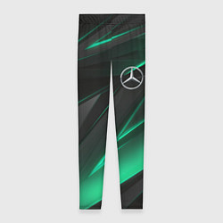 Леггинсы женские MERCEDES-BENZ AMG NEON STRIPES PETRONAS, цвет: 3D-принт