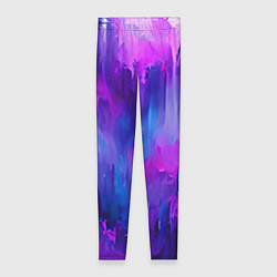 Женские легинсы Purple splashes