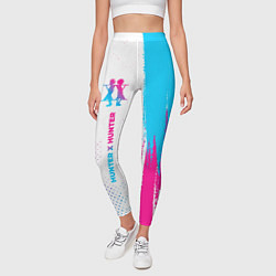 Леггинсы женские Hunter x Hunter neon gradient style: по-вертикали, цвет: 3D-принт — фото 2