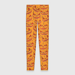 Женские легинсы Halloween Pumpkin Pattern