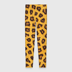 Леггинсы женские Текстура леопарда, цвет: 3D-принт