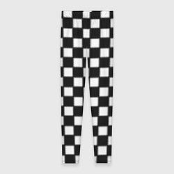 Леггинсы женские Шахматная доска, цвет: 3D-принт