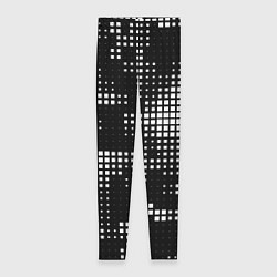 Женские легинсы Pixel art - abstraction