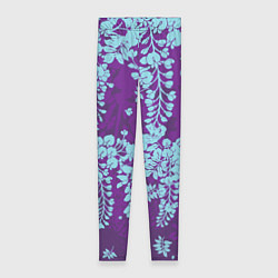 Женские легинсы Blue flowers