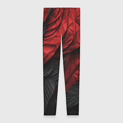 Женские легинсы Red black texture