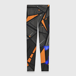 Женские легинсы Orange black style