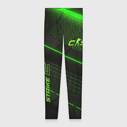 Женские легинсы CS2 green neon