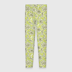 Женские легинсы Весенние лилии