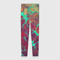 Леггинсы женские Нейронные соединения абстракция, цвет: 3D-принт