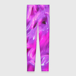 Леггинсы женские Розовая слизь, цвет: 3D-принт