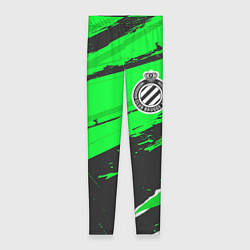 Леггинсы женские Club Brugge sport green, цвет: 3D-принт