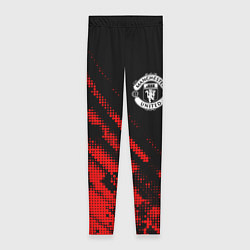 Женские легинсы Manchester United sport grunge