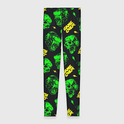 Леггинсы женские Game over press start, цвет: 3D-принт