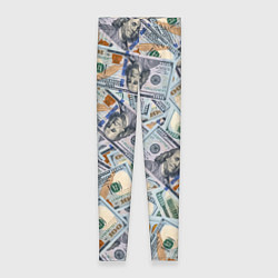 Женские легинсы Банкноты сто долларов