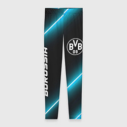 Леггинсы женские Borussia неоновые лампы, цвет: 3D-принт