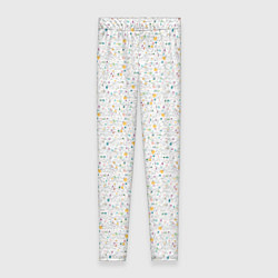 Леггинсы женские Люди абстрактные и фигуры, цвет: 3D-принт