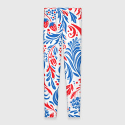Леггинсы женские Славяно - русский стиль, цвет: 3D-принт