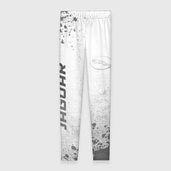 Женские легинсы Jaguar - white gradient вертикально